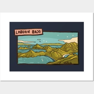 Labuan Bajo Posters and Art